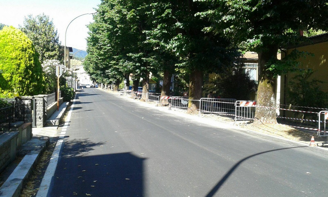 Ronta. Iniziato il rifacimento del vialetto pedonale