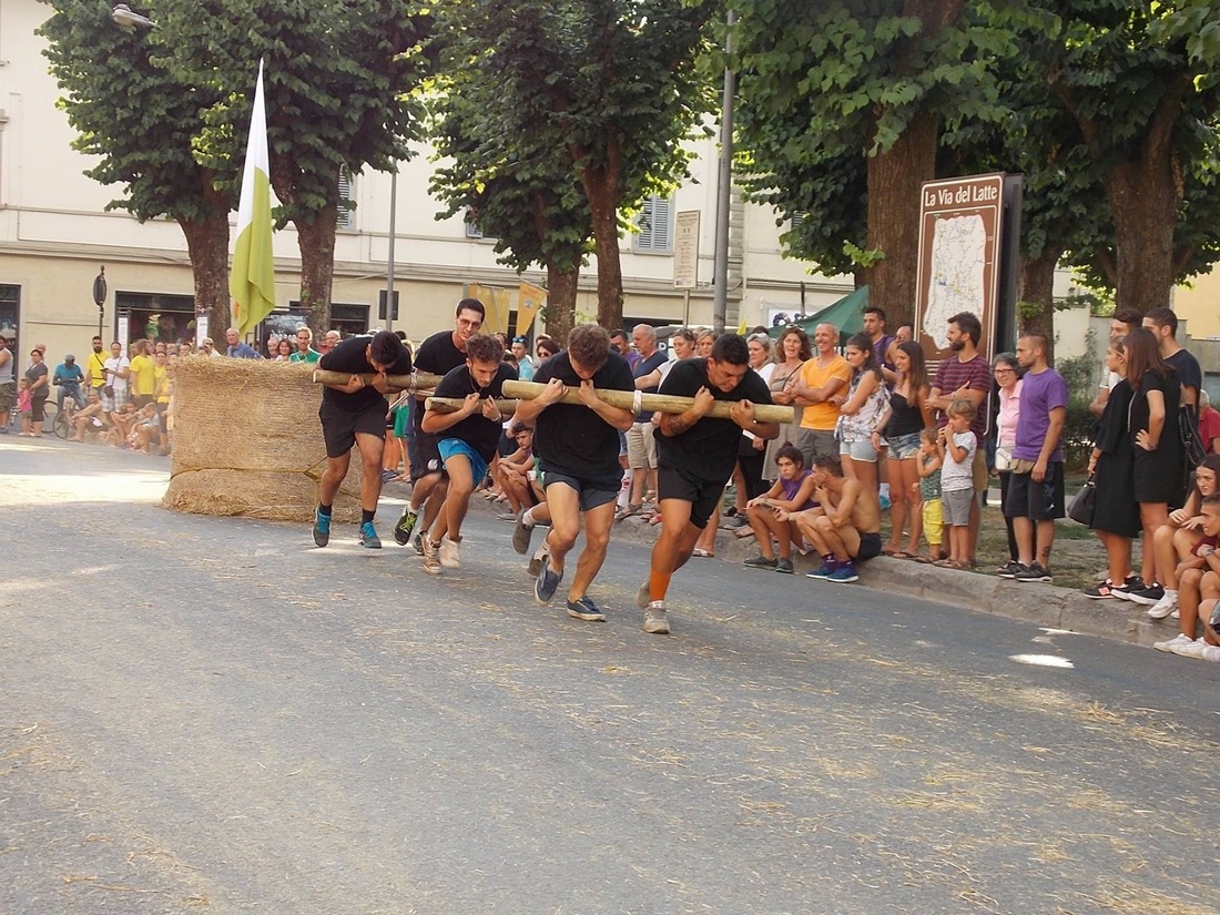 Palio di San Lorenzo. Gialli, Viola e Biancoverdi in finale