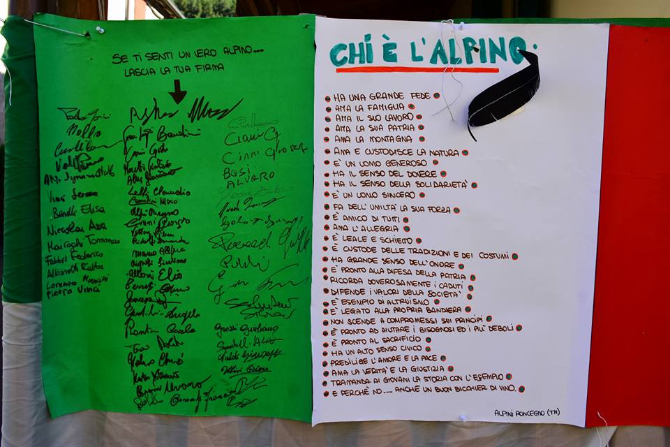 W gli Alpini. Dal gruppo di Borgo donate mille ore di attività