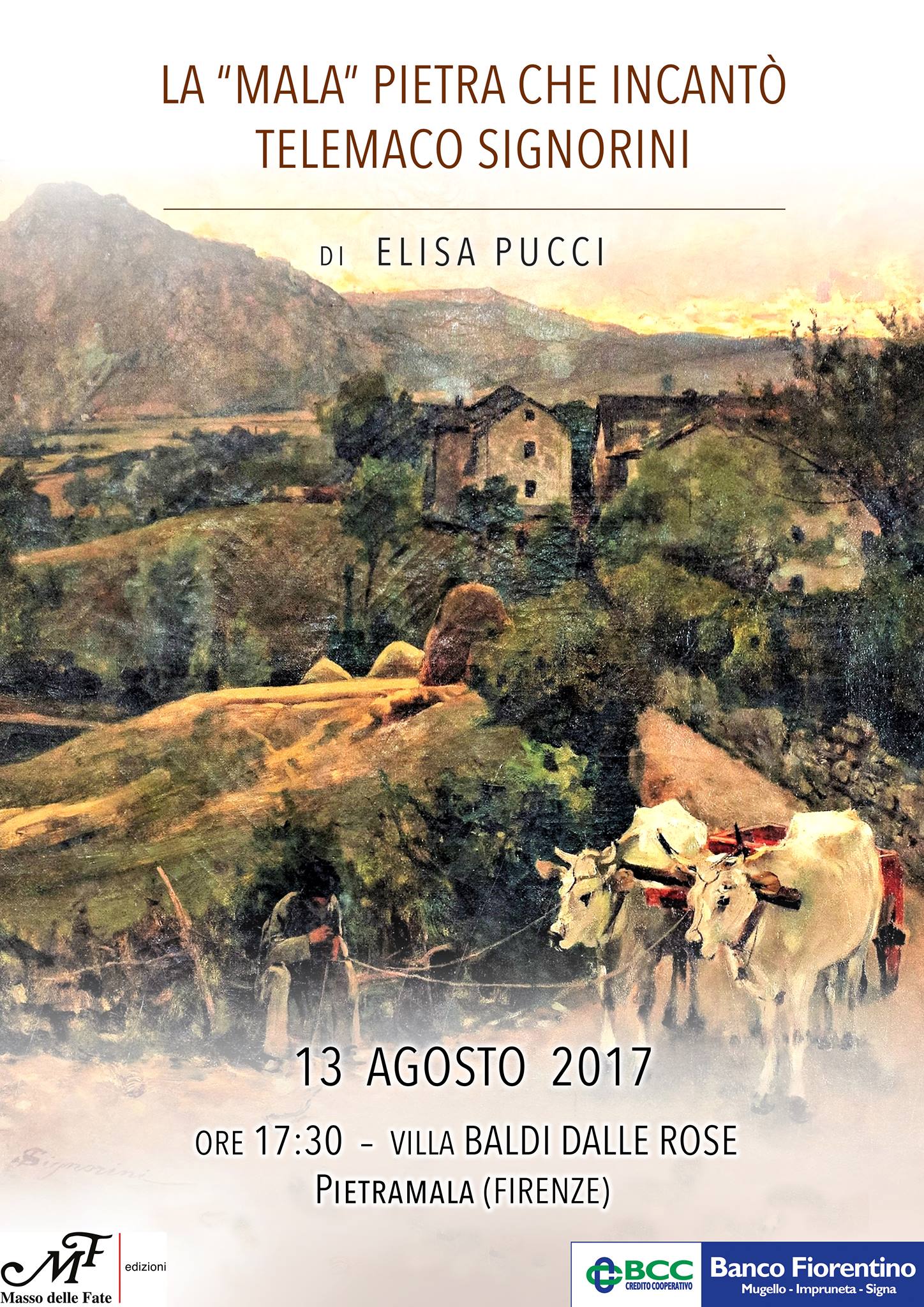 La MALA Pietra che incantò Telemaco Signorini. Il nuovo libro di Elisa Pucci