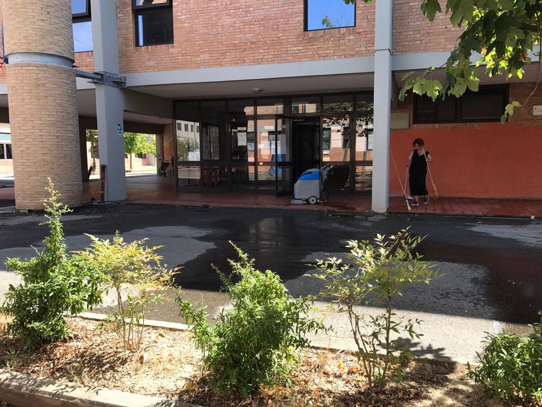 Giotto Ulivi ripulito dalla schiuma dei vandali