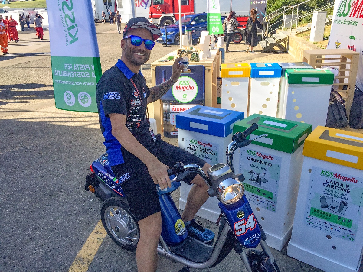 Raccolta differenziata da record al MotoGP del Mugello