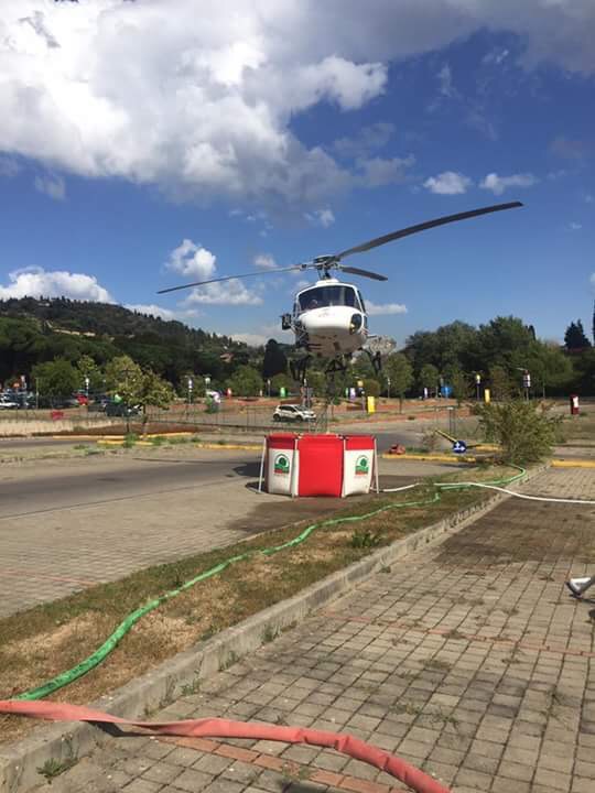 Dopo Careggi brucia anche Monte Giovi
