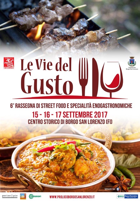 Borgo San Lorenzo. Tornano a metà settembre “Le Vie del Gusto”