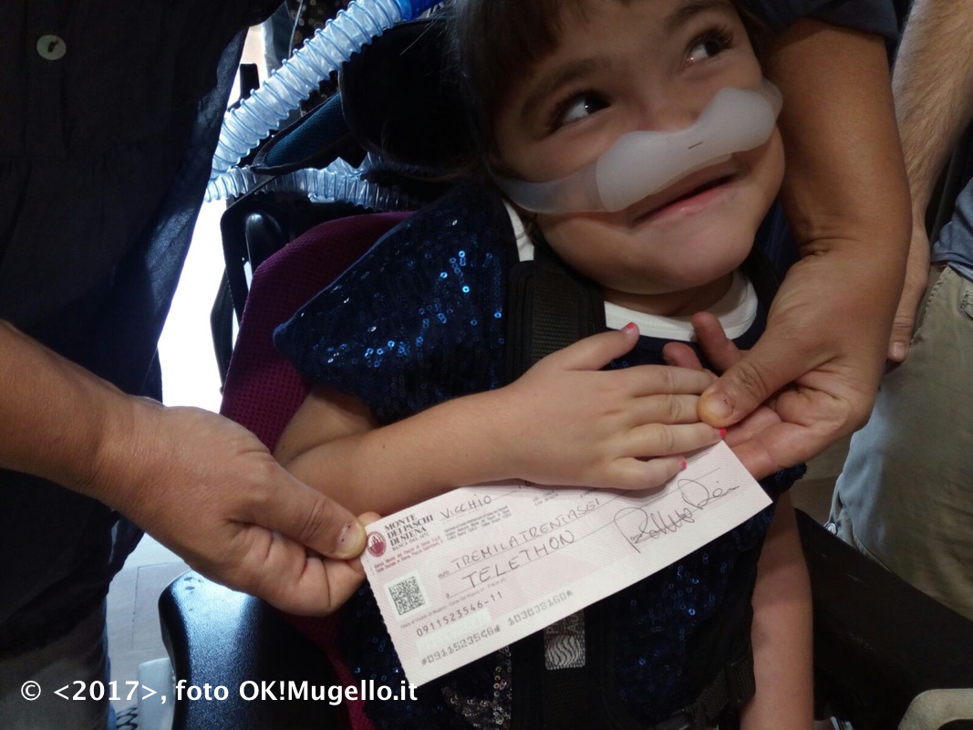 Raccolti oltre tremila euro per Telethon a favore della ricerca insieme a Ginevra