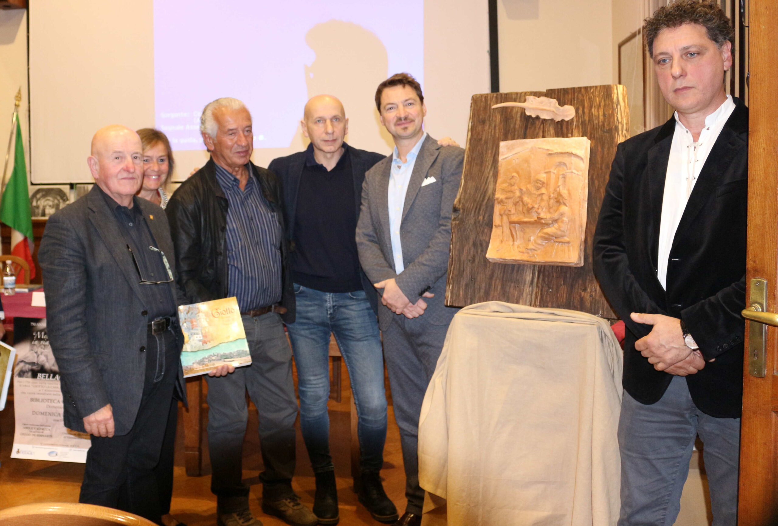 Presentato a Bellagio il libro su Giotto. Domenica la presentazione a Scarperia