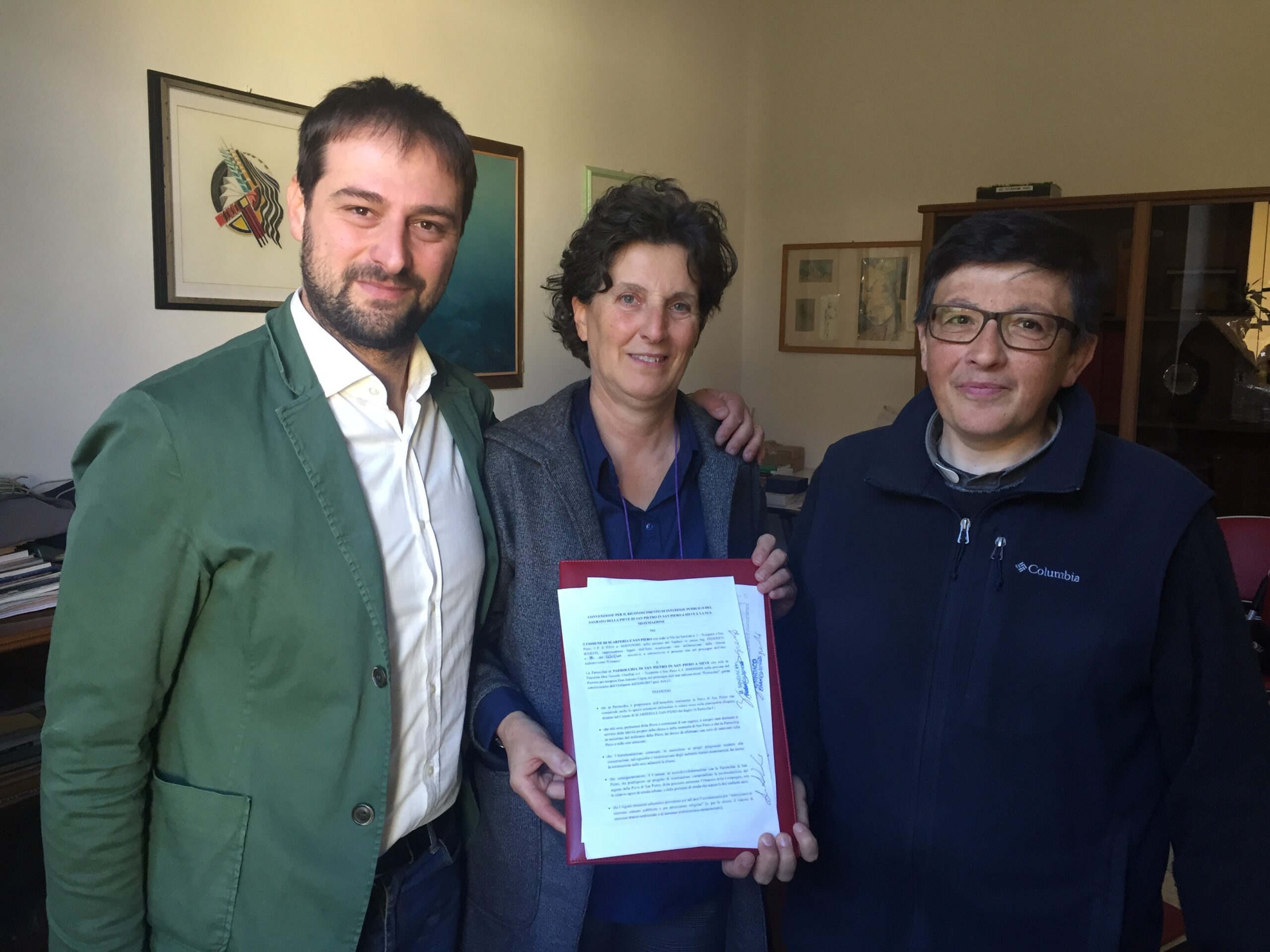 Di interesse pubblico il sagrato della Pieve di San Pietro. Firmata la convenzione