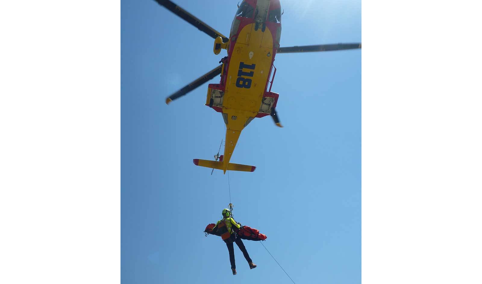Malore per un cacciatore nei boschi di Casole. Intervento di Soccorso Alpino ed elisoccorso