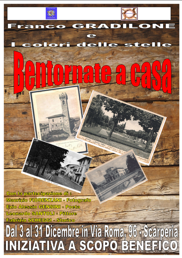 Bentornate a casa. Iniziativa benefica a Scarperia, con le cartoline storiche