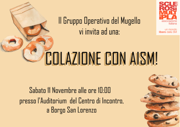 A Colazione con AISM. Un invito dal gruppo mugellano