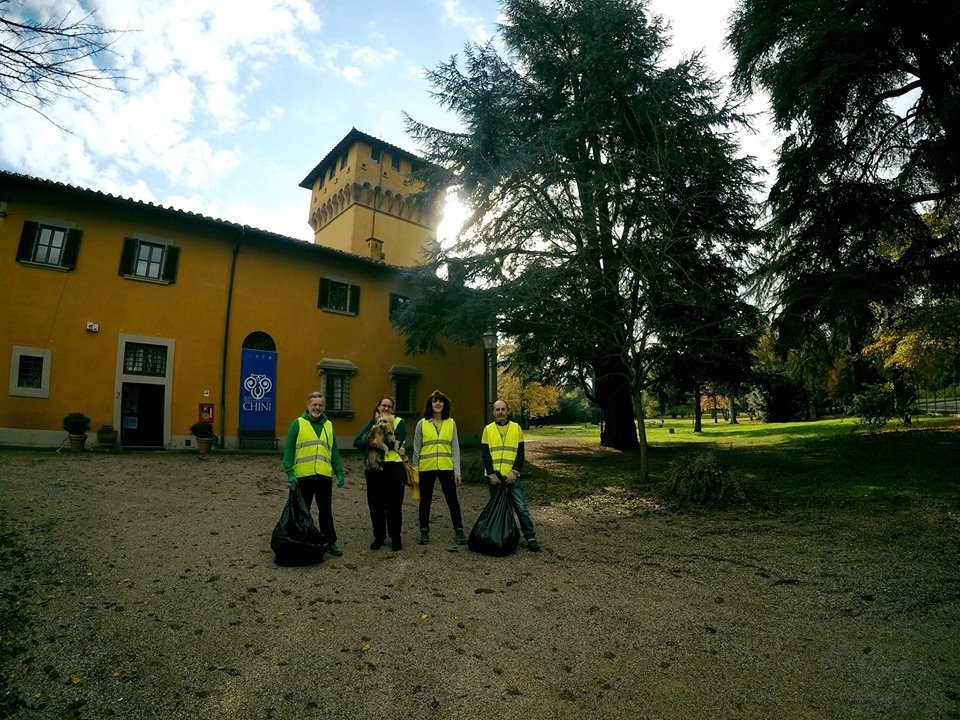 Stamani nuova uscita per Il Verde è Nostro, ai giardini vicino Villa Pecori Giraldi