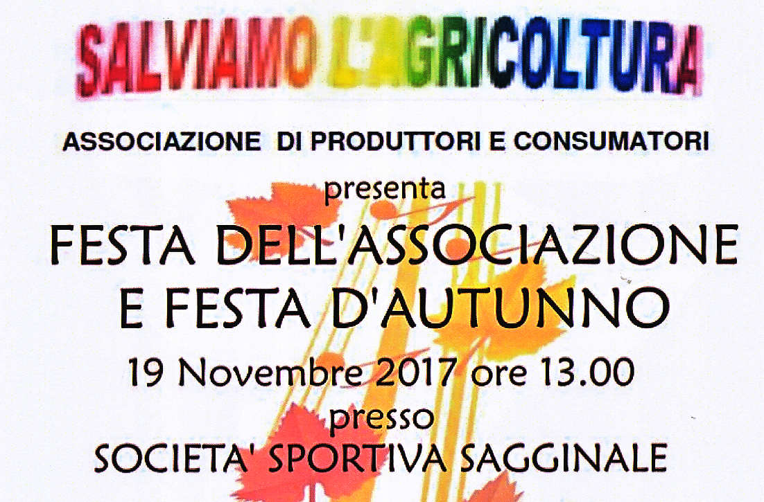 Festa d'autunno a Sagginale