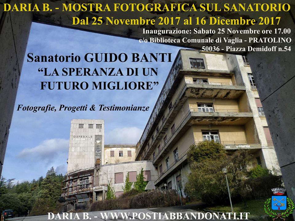 Banti, la speranza di un futuro. Mostra fotografica a Pratolino