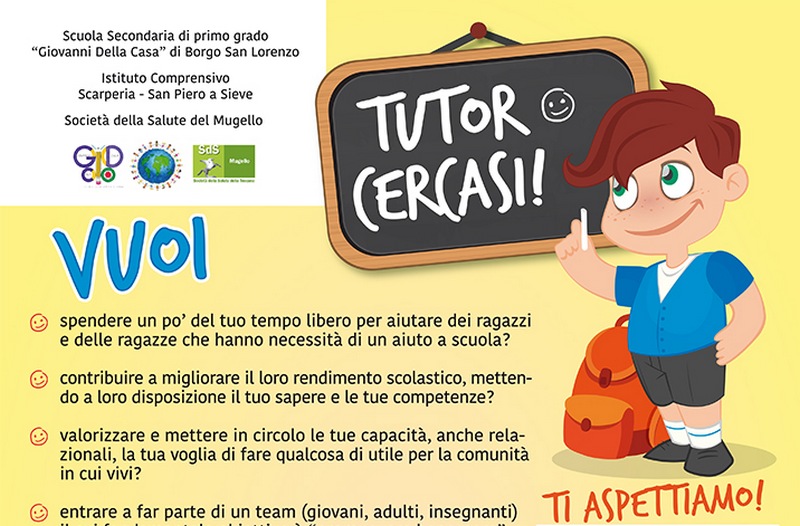 Compagni di strada. Tutor cercasi alle scuole di Borgo e Scarperia San Piero. Come fare
