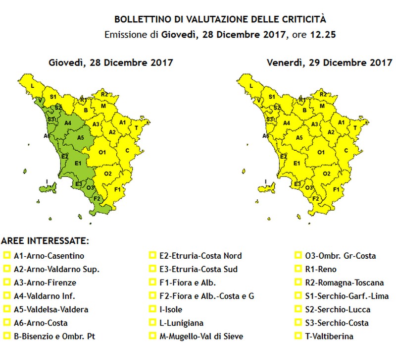 Ghiaccio. Allerta gialla per questa notte
