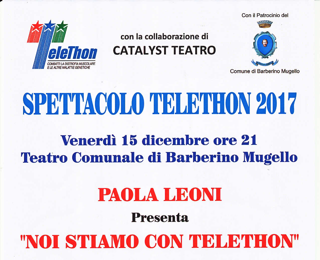 locandina telethon