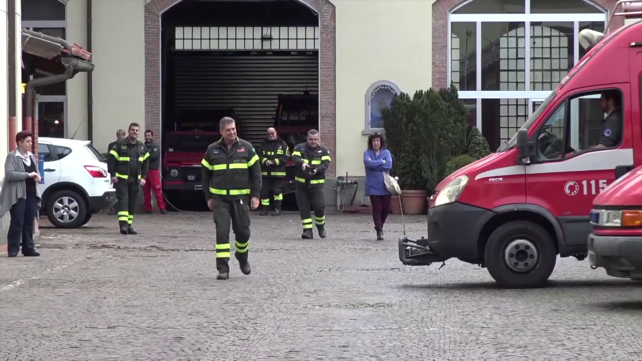 Pompieri. Maurizio Maleci in pensione, il video tributo dei colleghi