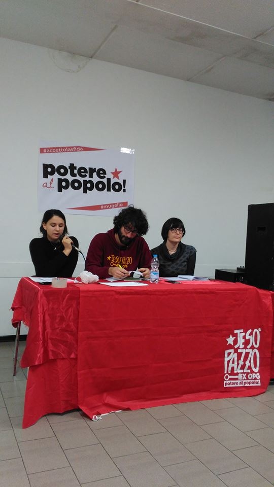 Sinistra. Giovedì nuova assemblea di Potere al Popolo nel Mugello