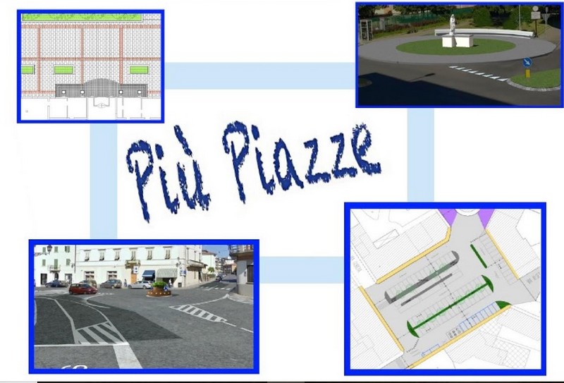 Lavori alle piazze a Borgo. Stasera la presentazione dei progetti