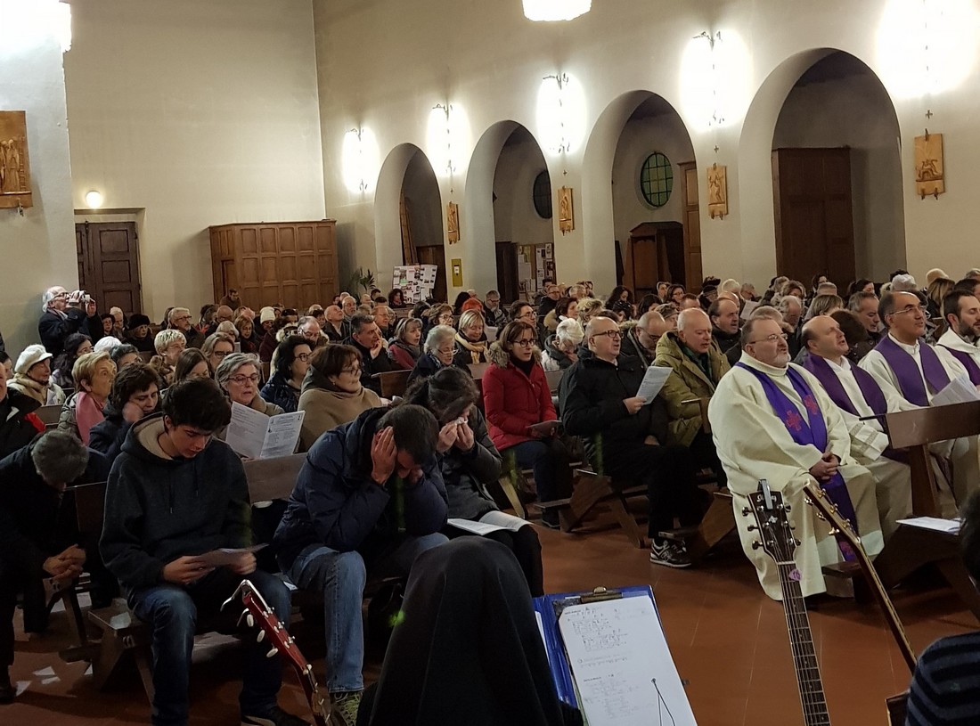 Don Maurizio nominato a Firenze. Molti borghigiani presenti