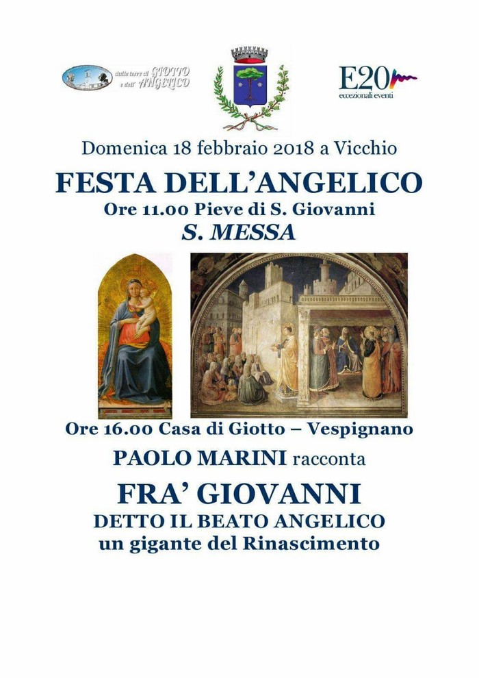 Domenica la festa del Beato Angelico a Vicchio