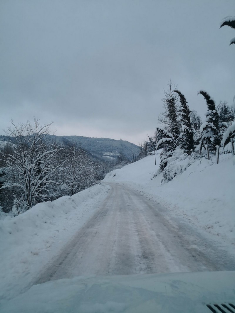 Marradi sotto la neve. Una galleria di foto