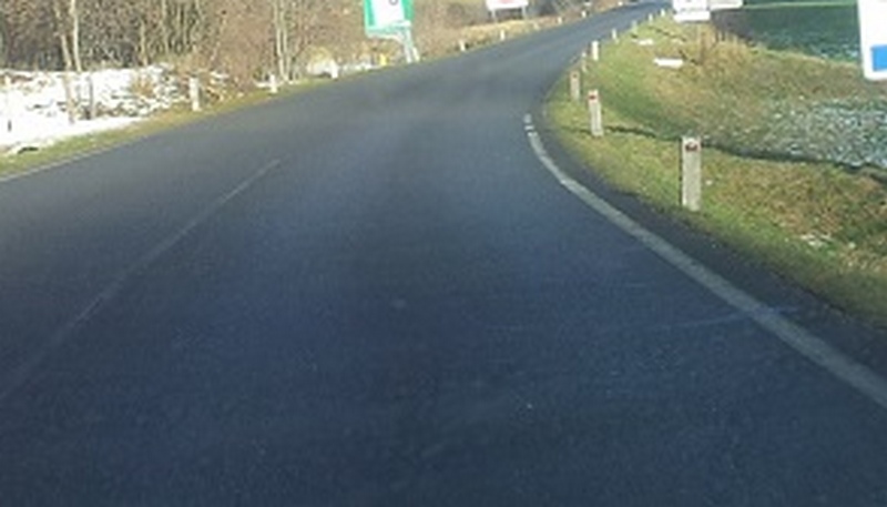 Bivigliano - Montesenario, manca la segnaletica orizzontale