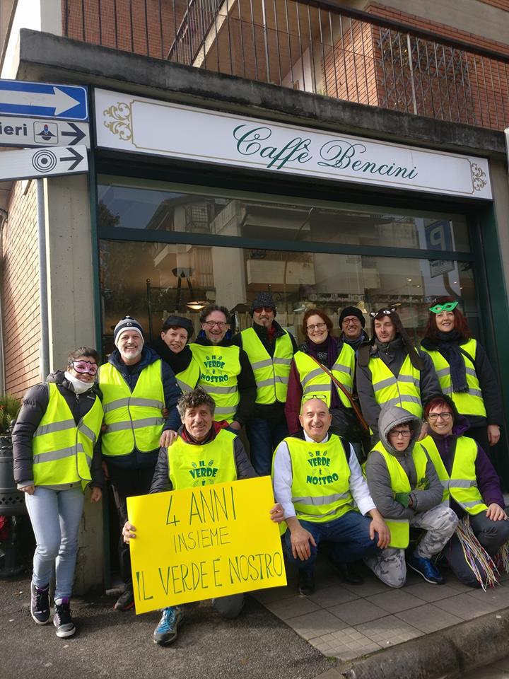 Il Verde è Nostro compie 4 anni. E stamani pulizia ai Bastioni, le foto