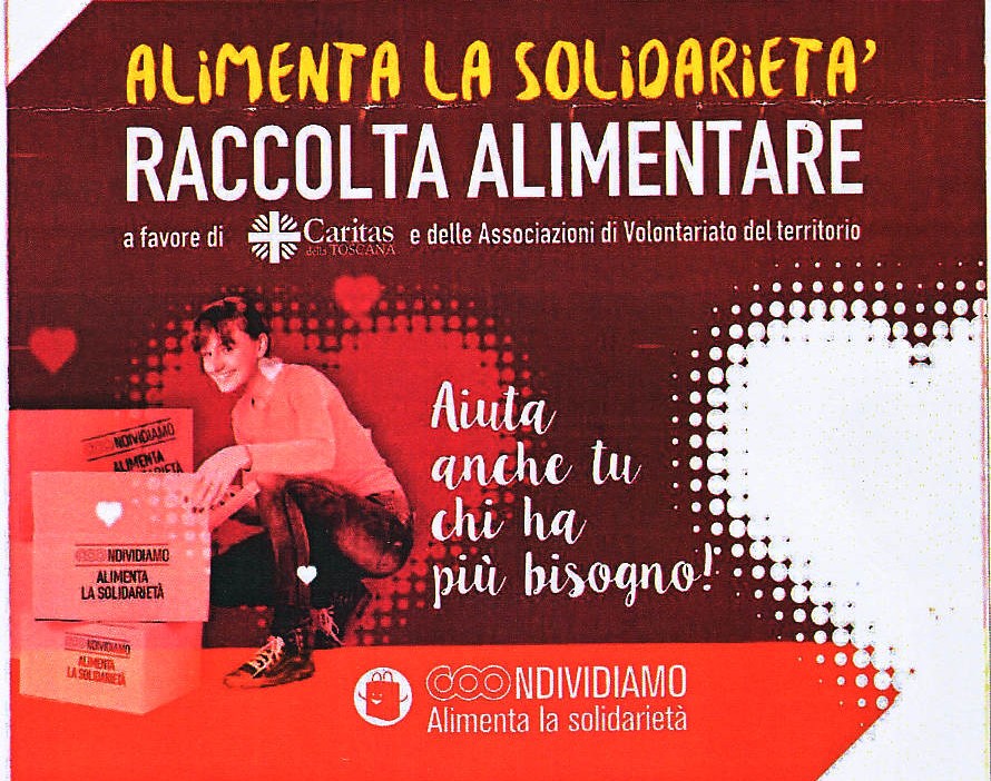 Raccolta alimentare per le famiglie bisognose in Mugello. Info
