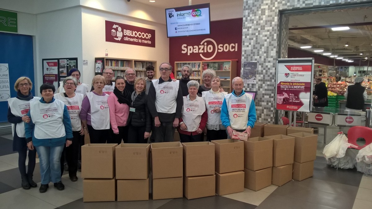 Raccolta alimentare: a Borgo 3600 kg di prodotti donati