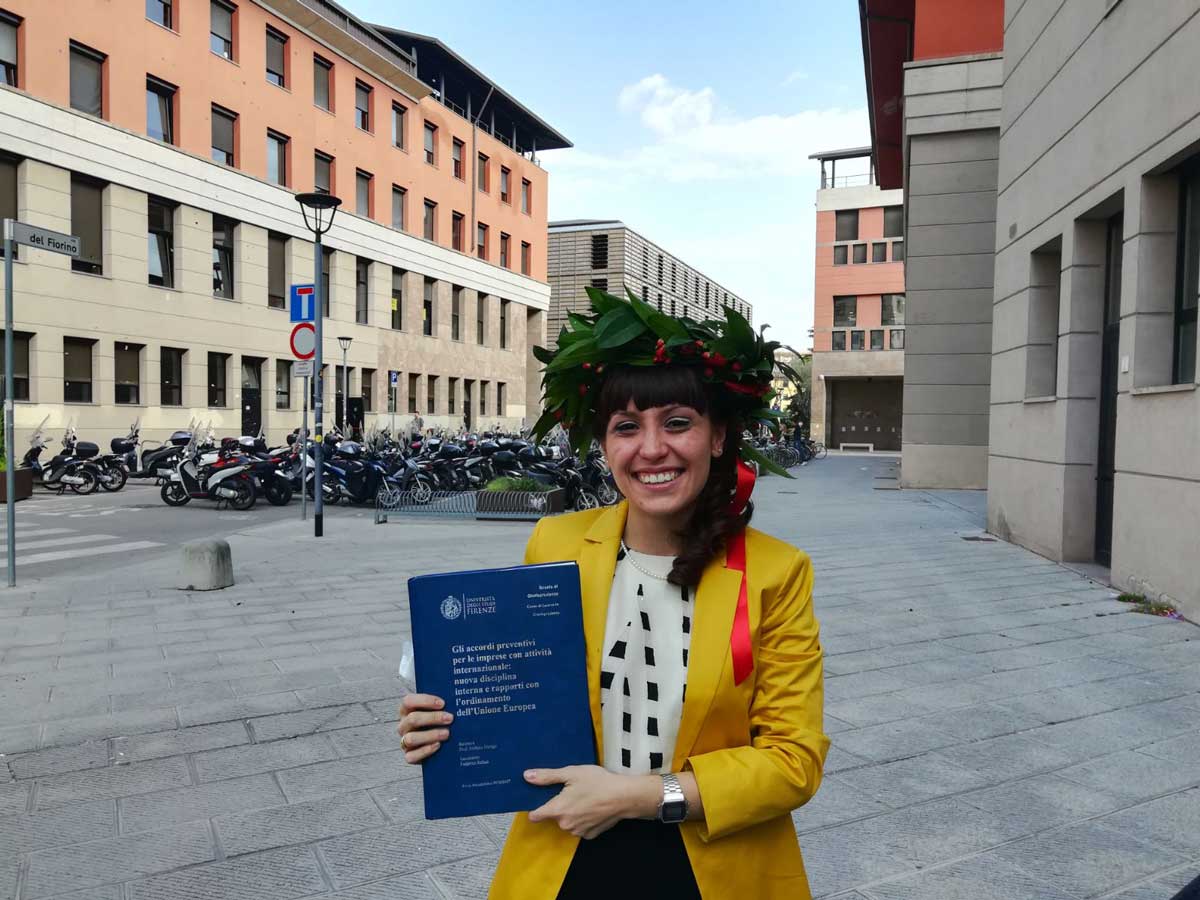 Federica, ragazza da 110 e lode. Per lei gli auguri e una poesia