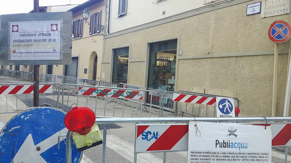 Borgo. Continuano i lavori in centro