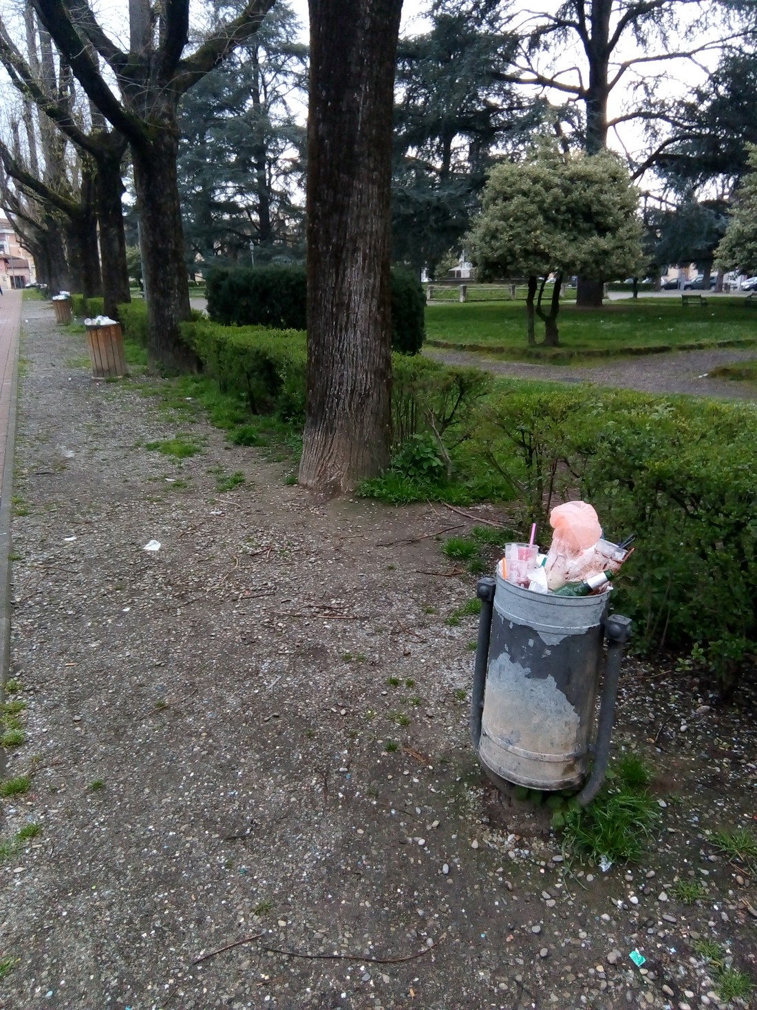 rifiuti piazza dante 3