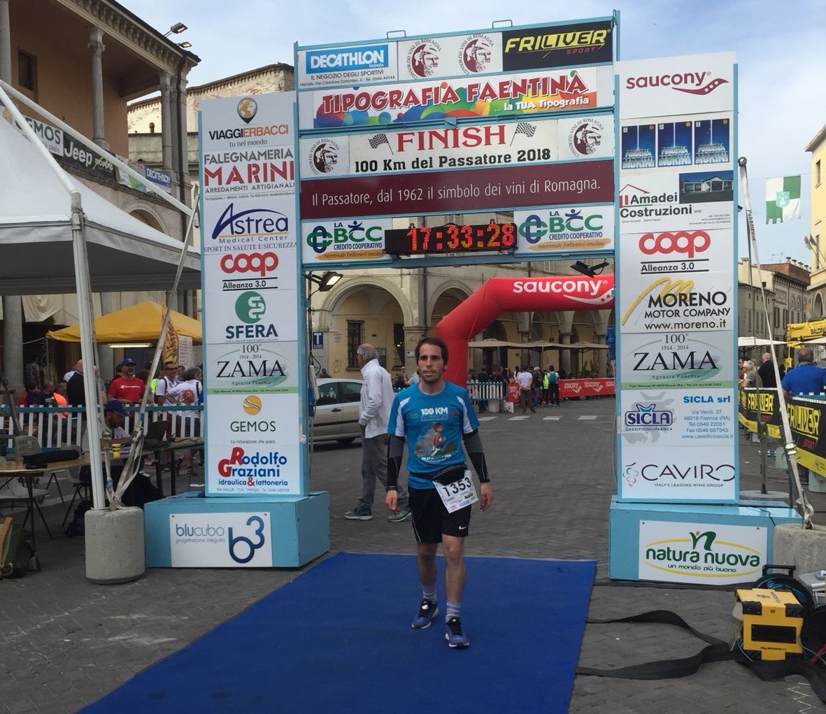 100km Passatore: Luca Guidalotti, il runner Targato OK!Mugello ha fatto poker!