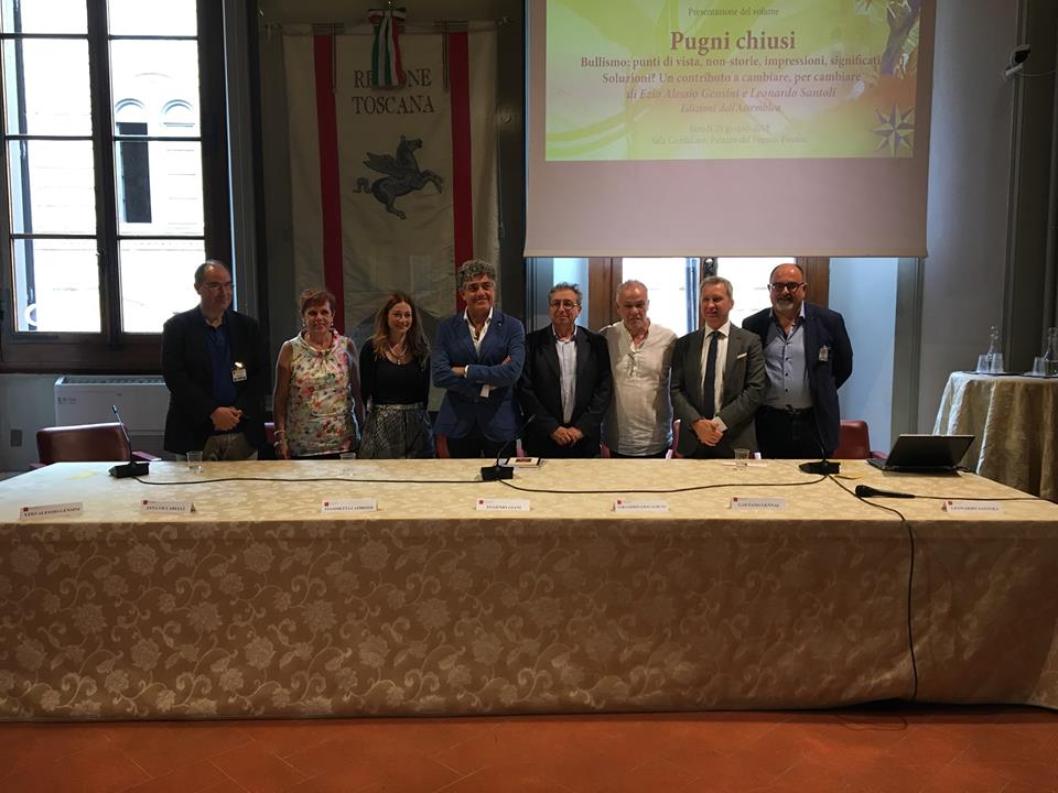 Il libro Pugni chiusi di Ezio Alessio Gensini e Leonardo Santoli presentato in Consiglio Regionale della Toscana