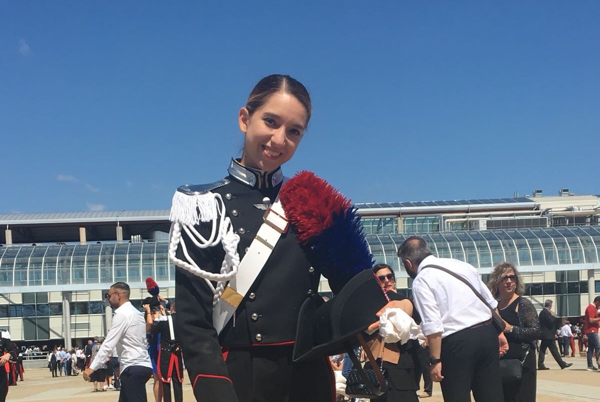 Carabinieri. Il giuramento di Alessandra Potini, borghigiana classe 1997
