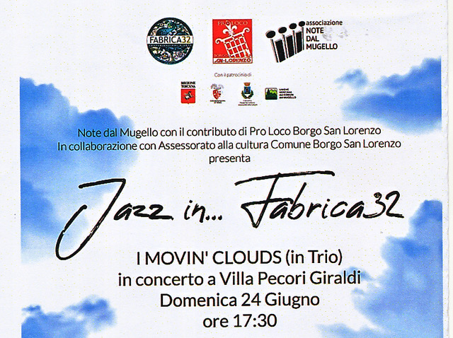 Jazz in... Fabrica 32  a Villa Pecori Giraldi