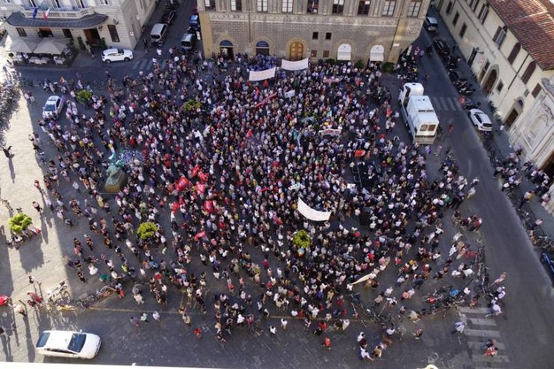 Galeotti (Forza Italia) sulla manifestazione antirazzista chiede ai dirigenti del PD: Dove eravate?
