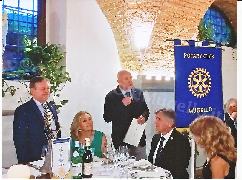 Passaggio della presidenza al Rotary Club Mugello
