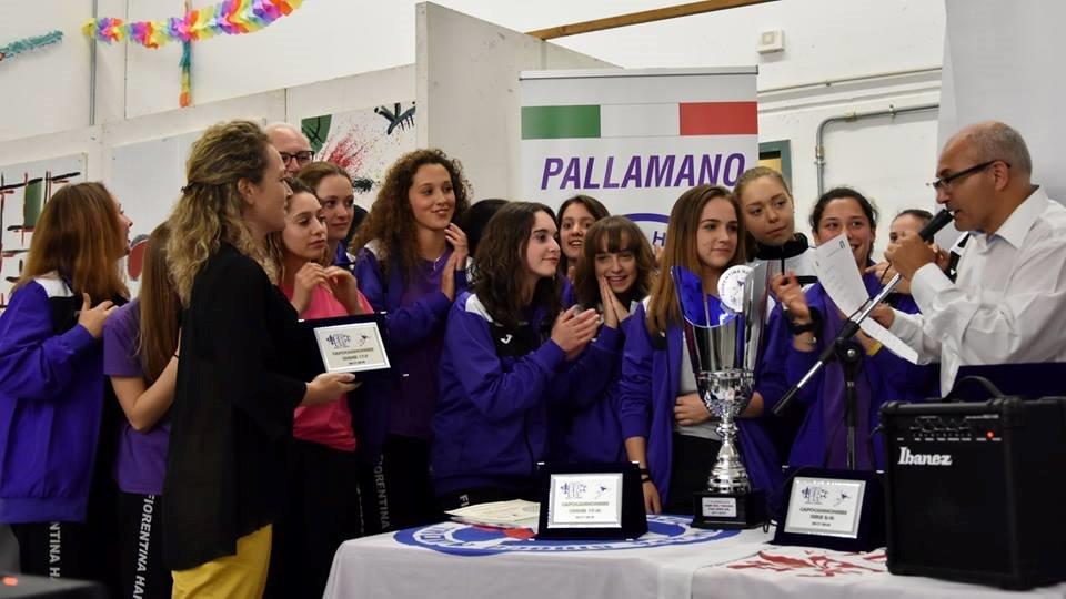 La Fiorentina Handball premia i suoi campioni