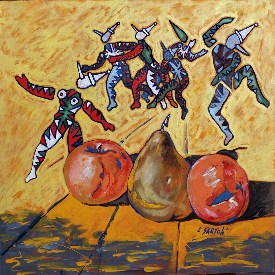 Leonardo Santoli inaugura la sua personale al Teatro dei Medici