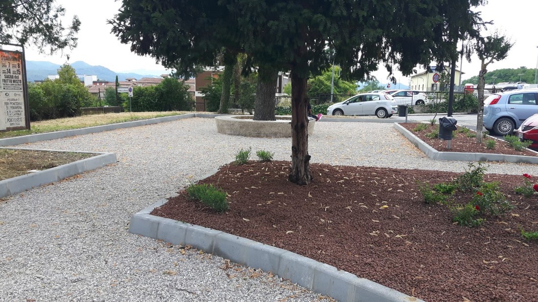 area verde stazione borgo