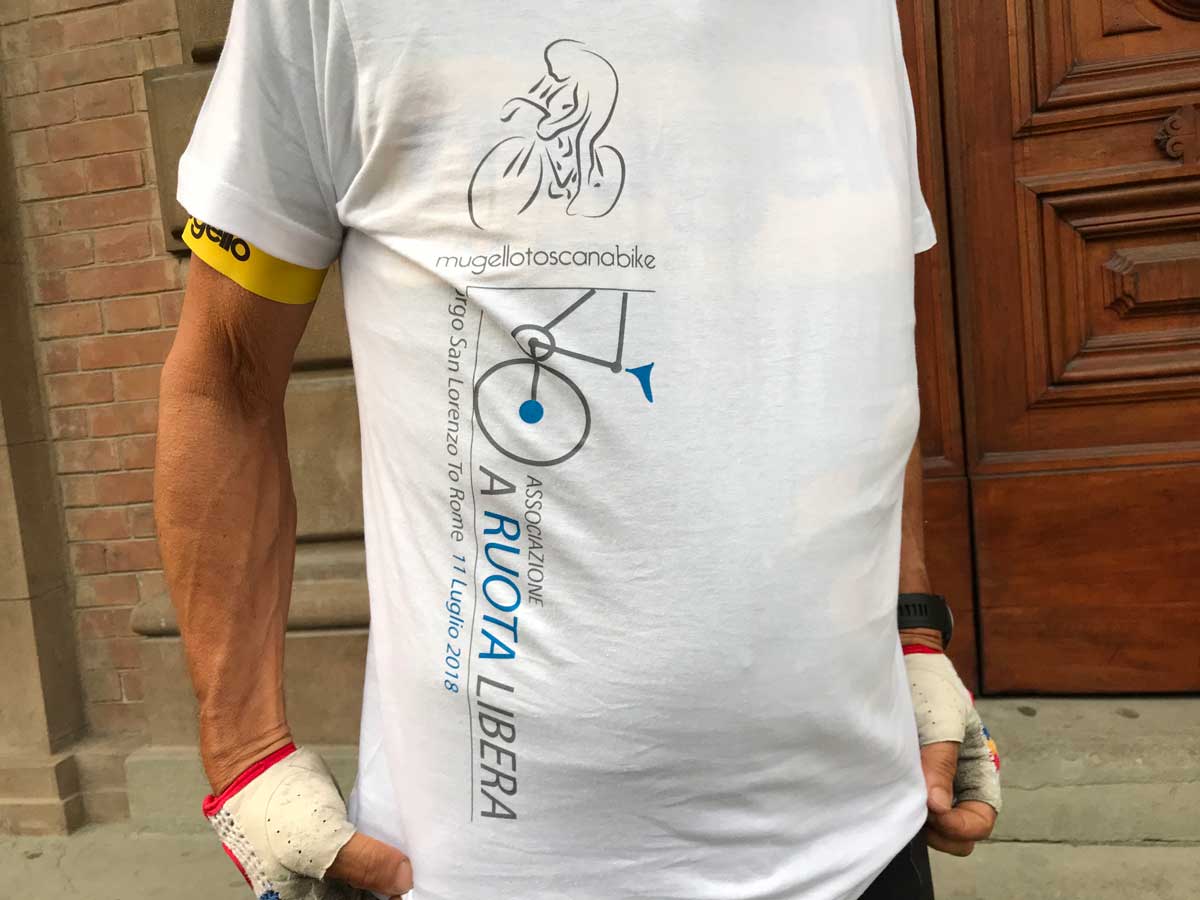 Dal Mugello a Roma in bicicletta per affermare il diritto a fare sport in sicurezza