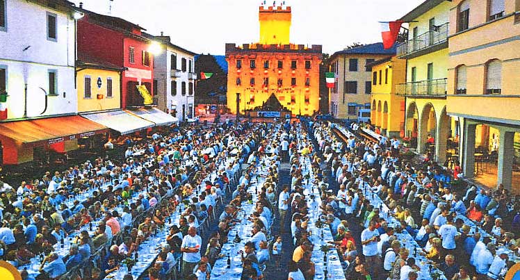 Grande convivio  della Misericordia di Firenzuola