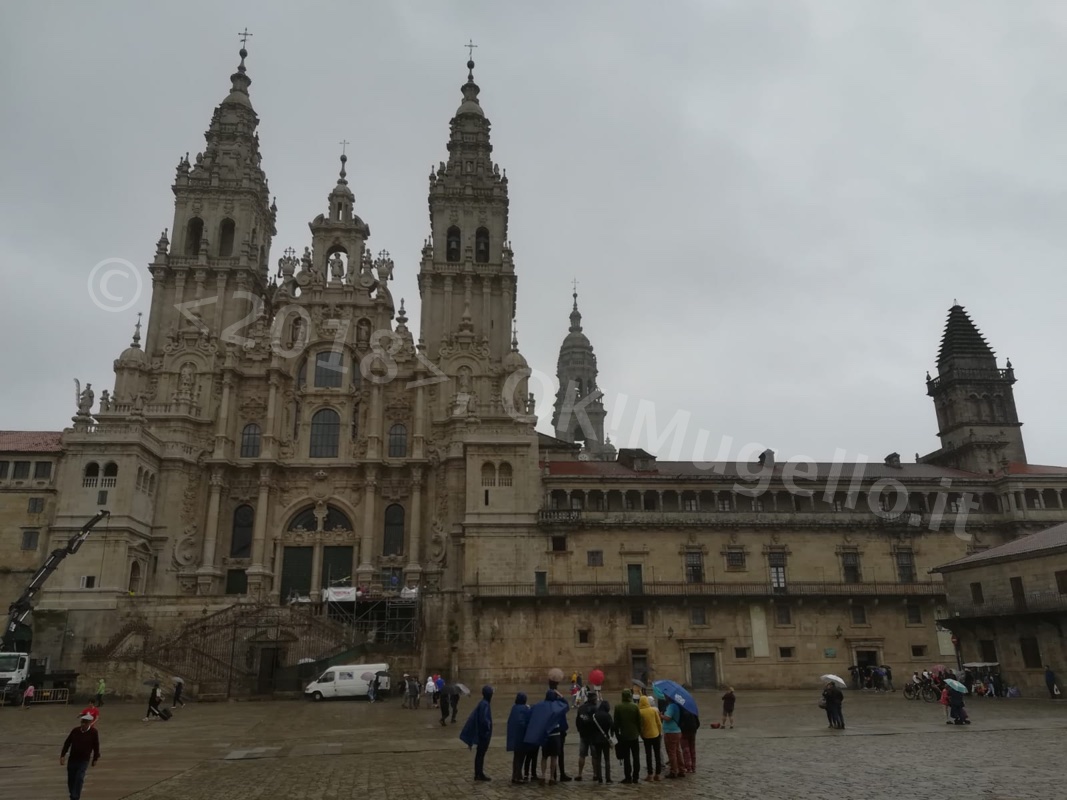 Finalmente la Cattedrale! Si conclude con successo il viaggio verso Santiago.