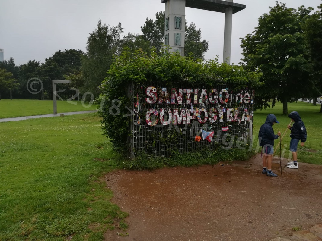 Finalmente la Cattedrale! Si conclude con successo il viaggio verso Santiago.