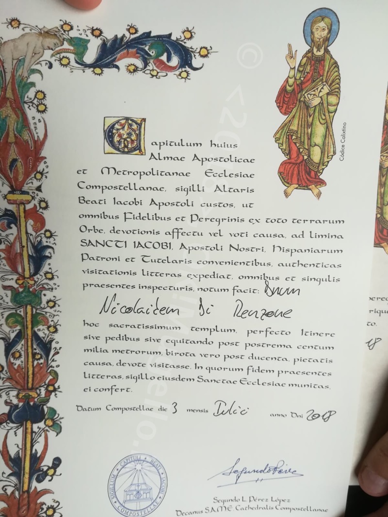 Finalmente la Cattedrale! Si conclude con successo il viaggio verso Santiago.