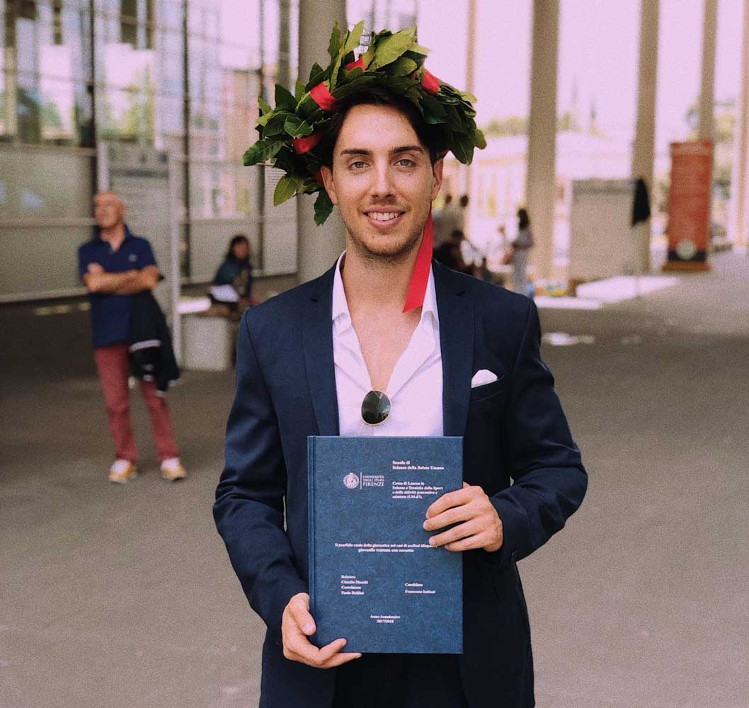 Massimo dei voti, lode ed encomio per Francesco Indiani