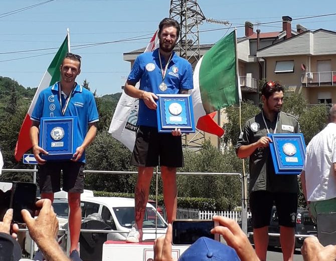 Pesca alla Trota. Medaglia d'argento ai Campionati Italiani per il mugellano Malenotti