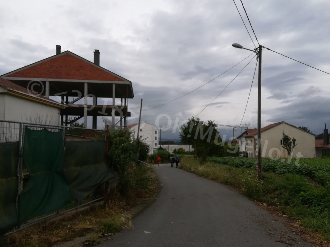 Verso Santiago: maltempo e pioggia sul cammino dei mugellani